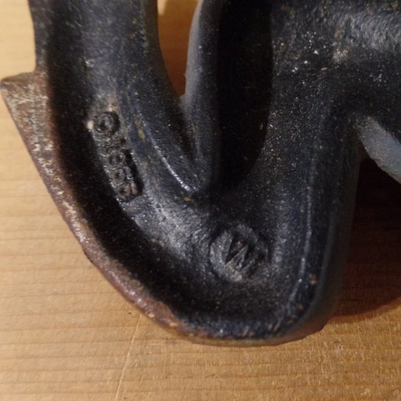 1966 Cast Iron Leaping Frog Doorstop Garden Virginia Metalcrafters - Picture 10 of 10